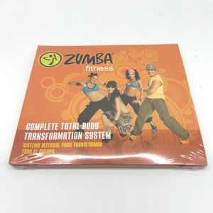 Zumba Fitness Complete Total-Body Transformation System 3 DVD Set New Sealed